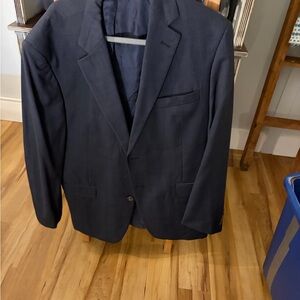Men's Classic Blue Blazer Brooks Brothers 43L great blazer!